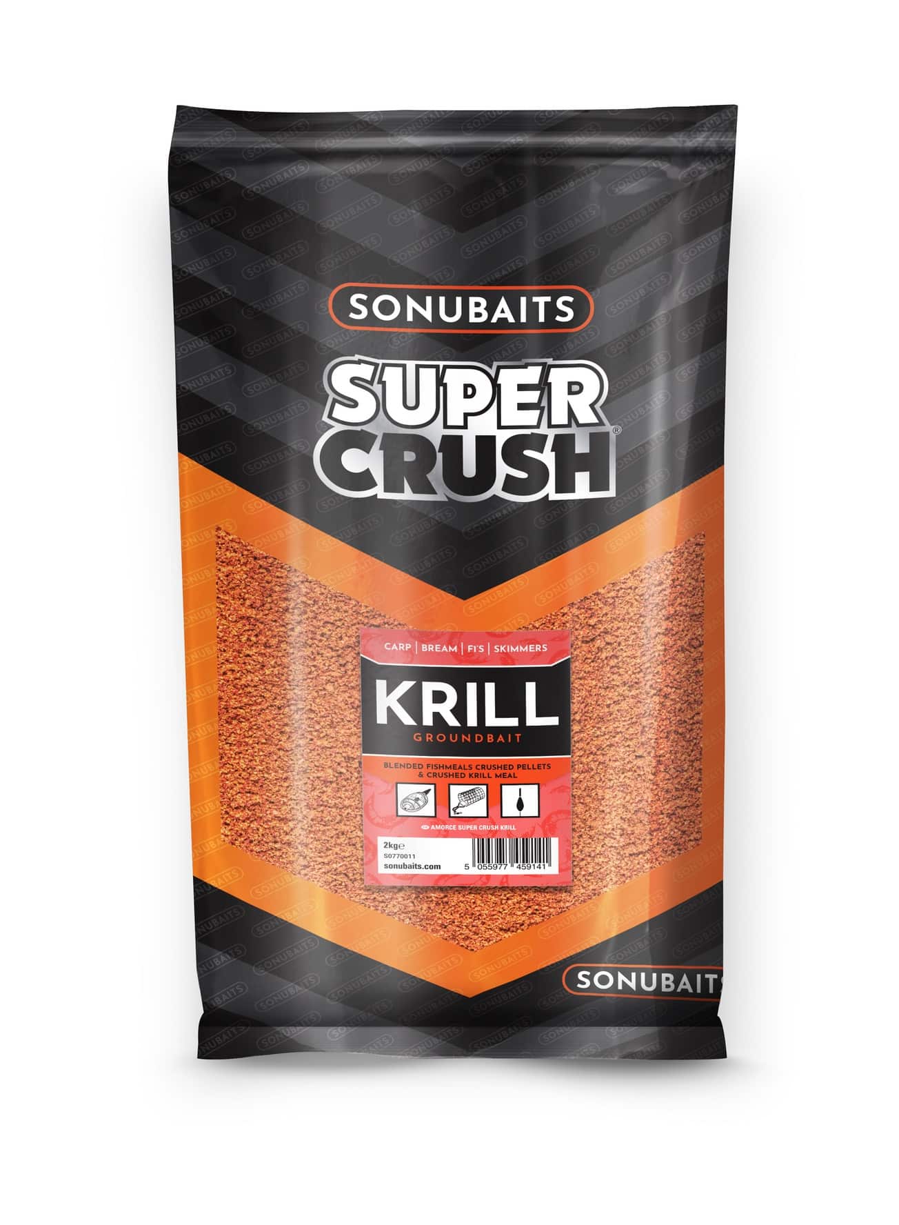 SonuBaits Zanęta Super Crush Kryl 2kg