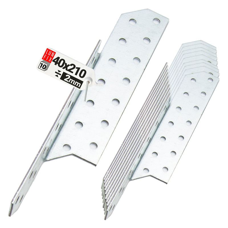 Łącznik krokwiowy Lun Fix 40x210 mm lewy 10szt.