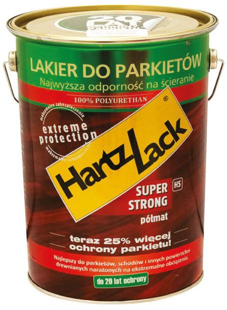 Lakier do parkietu HartzLack Super Strong satyna mat 5 l