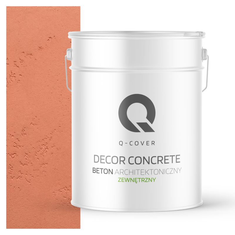 Beton Architektoniczny Zewnętrzny Q-Cover Pudrowy Róż F315 15KG