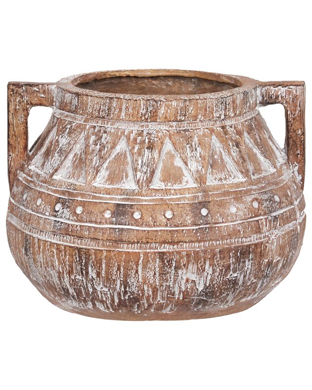 Doniczka Variegatum Ceramika 27 cm Brązowy 1 szt.