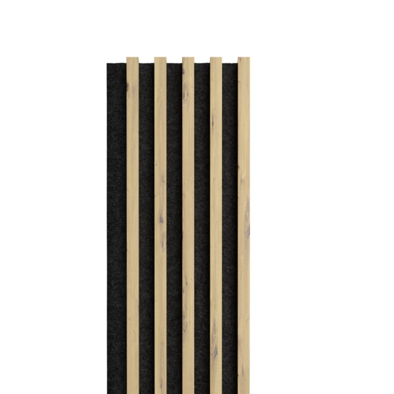 Lamel ścienny na filcu Radex 265 x 24,5 cm dąb