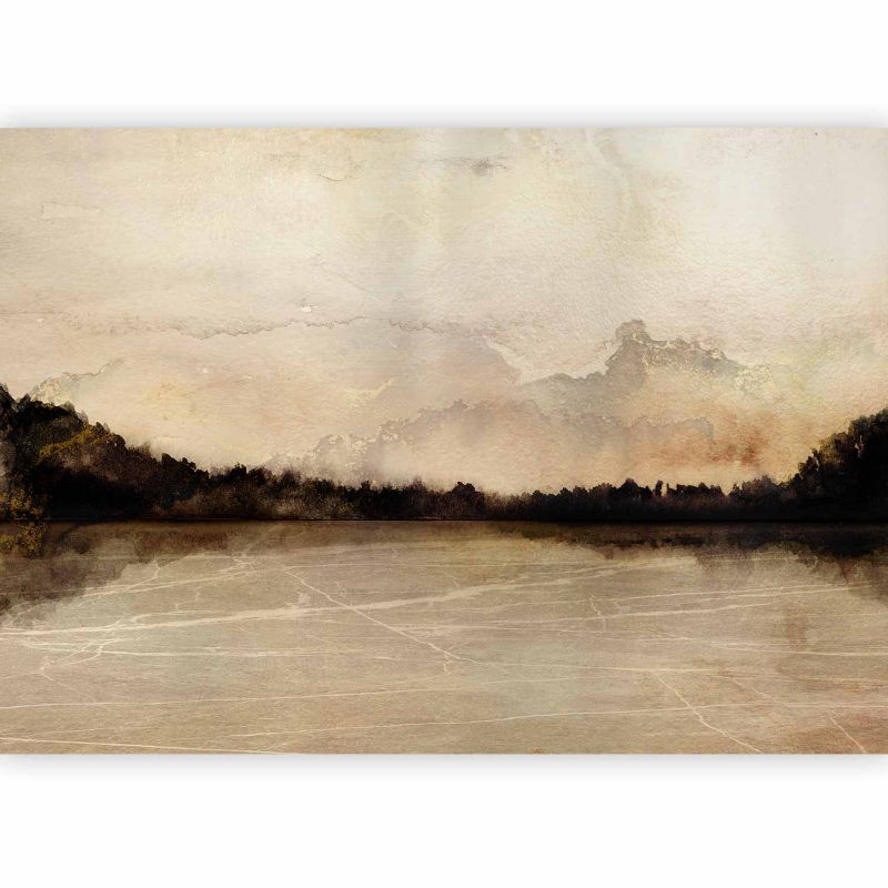 Fototapeta flizelinowa Artgeist 170 g/m2 wodoodporna Pejzaże szara 100x70 (2 części) 0507aa rolka 1 szt