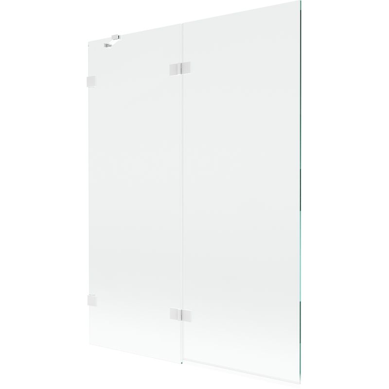 Parawan nawannowy dwuskrzydłowy Mexen Lunar biały 130x150 cm 1 szt