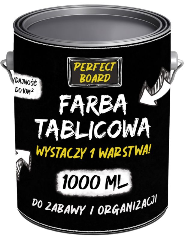 Farba tablicowa Perfect 1L czarna 1 szt.