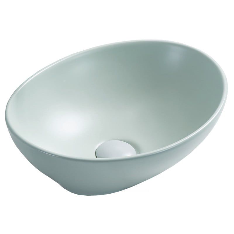 Umywalka nablatowa Mexen Elza miętowa 40,5x33 cm 1 szt.