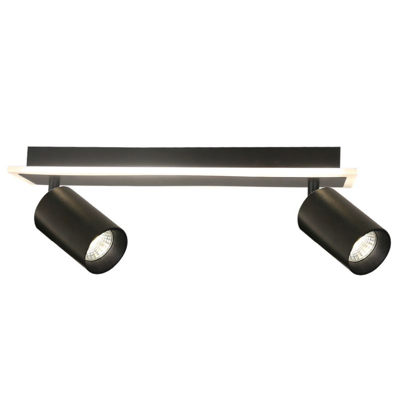 Spot reflektor natynkowy Light Prestige PARMA czarny 3xGU10x8W wym:14x40x8cm IP20 -1 szt.