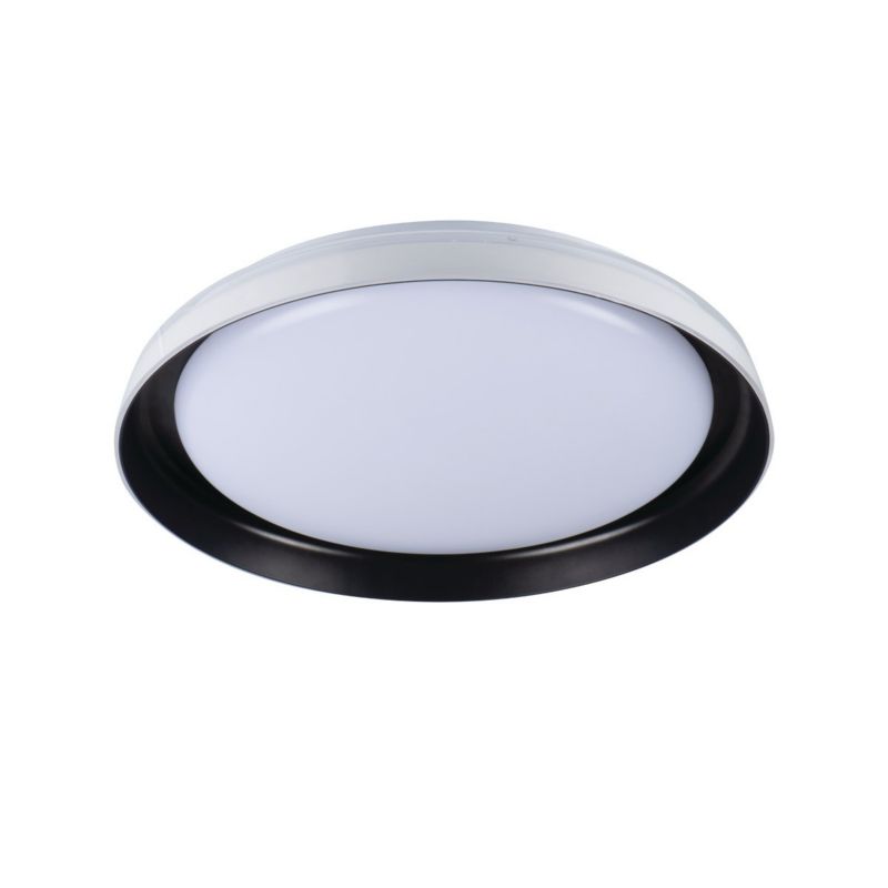 Plafon sufitowy Kanlux Nifu biało-czarny LED 17.8W 4000K 1280lm IP20 wym: 6,6 x 43 x 43 cm metal - 1 szt.