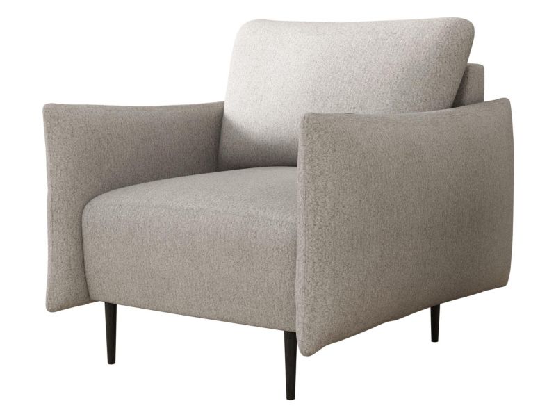 Fotel MIRJAN 24 nowoczesny Lambi cappuccino 1 szt.