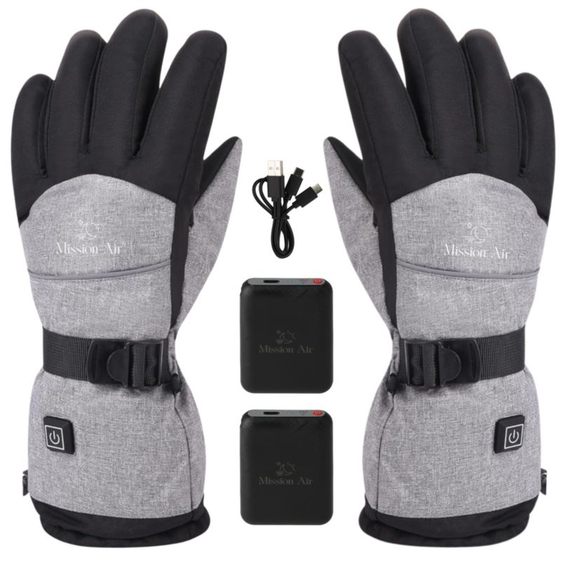 Rękawice podgrzewane E-GLOVES Mission Air w zestawie z powerbankami 1szt