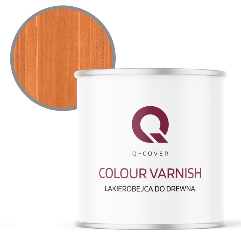 Lakierobejca do Drewna 3w1 Q-Cover Teak Półmat 2.5L
