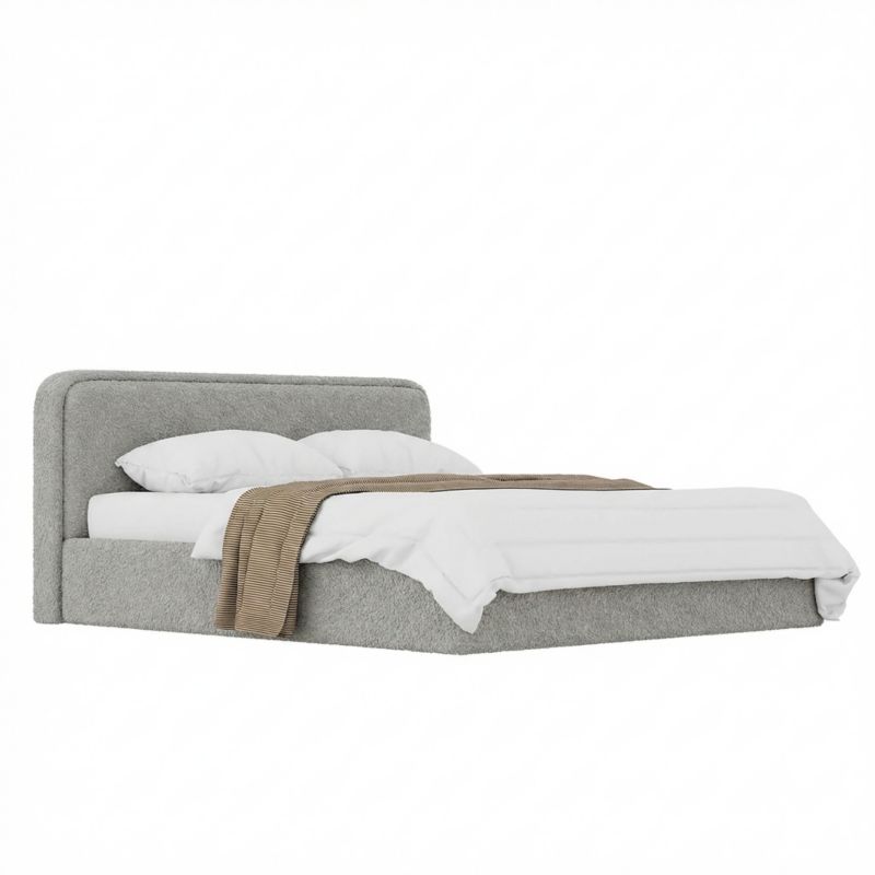 Łóżko Tapicerowane GRAND 160x200 Stelaż Pojemnik Na Pościel Loop 17 1 szt.