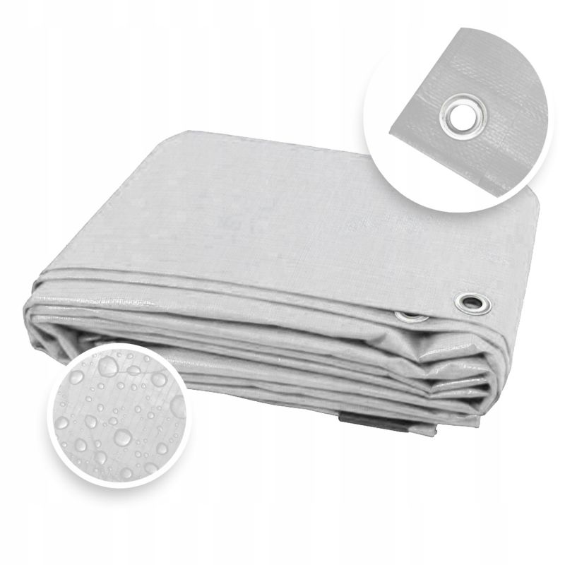 Plandeka GF Agro 140g 2m x 3m Biała Mocna Wzmocniona UV+ 1szt