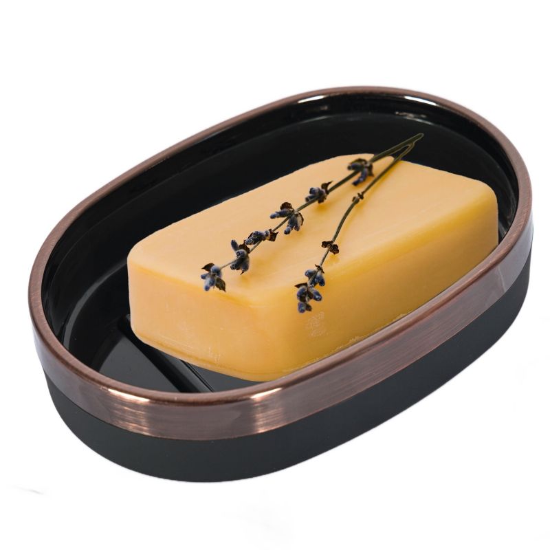 Mydelniczka łazienkowa Rodeno czarna miedziana odporna 1 szt.