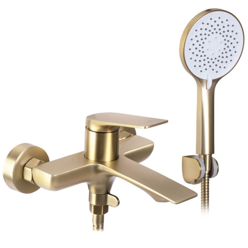 Bateria Wannowa Rea Avalon 18,5X18,5X13Cm Złoty Szczotkowany 1 Szt