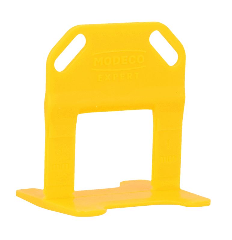 System poziomowania płytek Modeco Expert - klips 1 mm - worek foliowy - 100 szt.