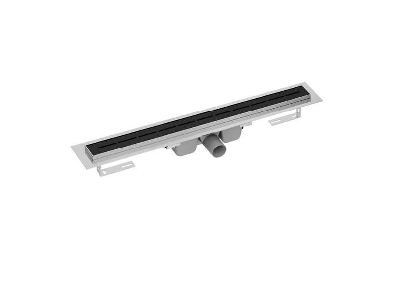 Odpływ liniowy Ravak do kabin prysznicowych OZ Runway 750 czarny mat 1 szt