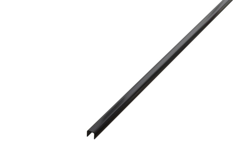 Profil metalowy C Lambro czarny matowy 1cm x 270cm 1 szt.