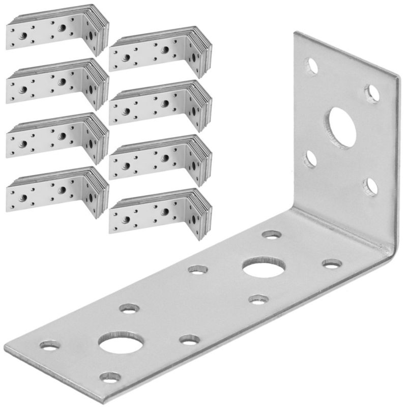 Kątownik ciesielski KOTARBAU nierdzewny ocynkowany 100x50x35 mm 100 szt.
