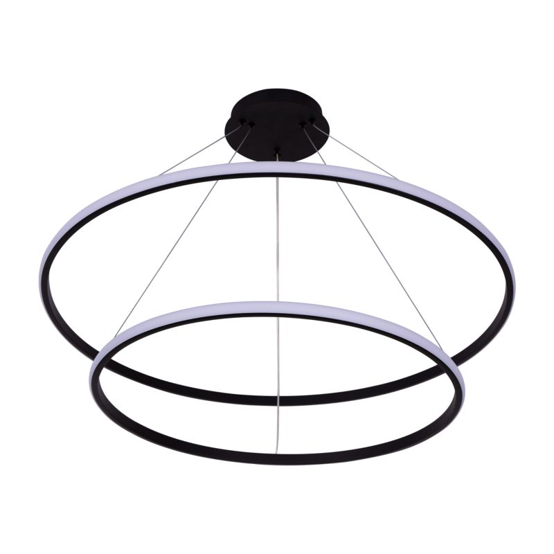 Lampa wisząca LED Eko-Light Indiana 30 W czarna