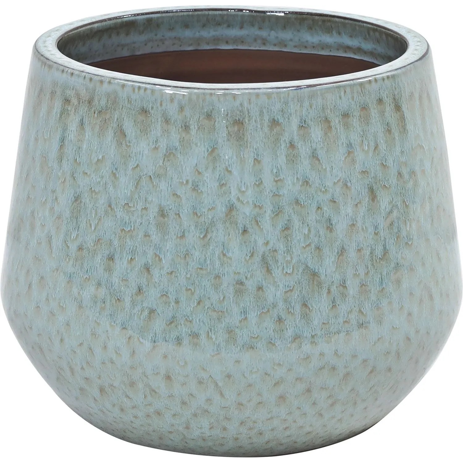 Osłonka Glaze jasny zielona - śr. 30 cm