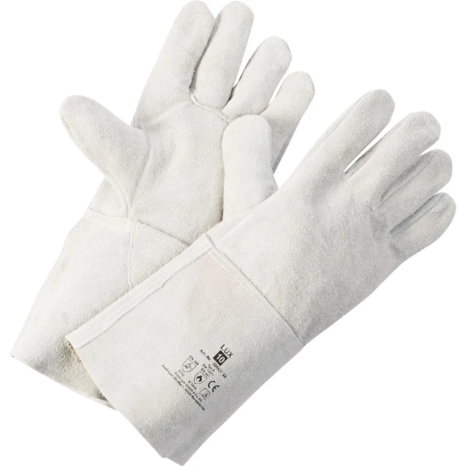 LUX-TOOLS Rękawice ochronne spawalnicze rozm. 10