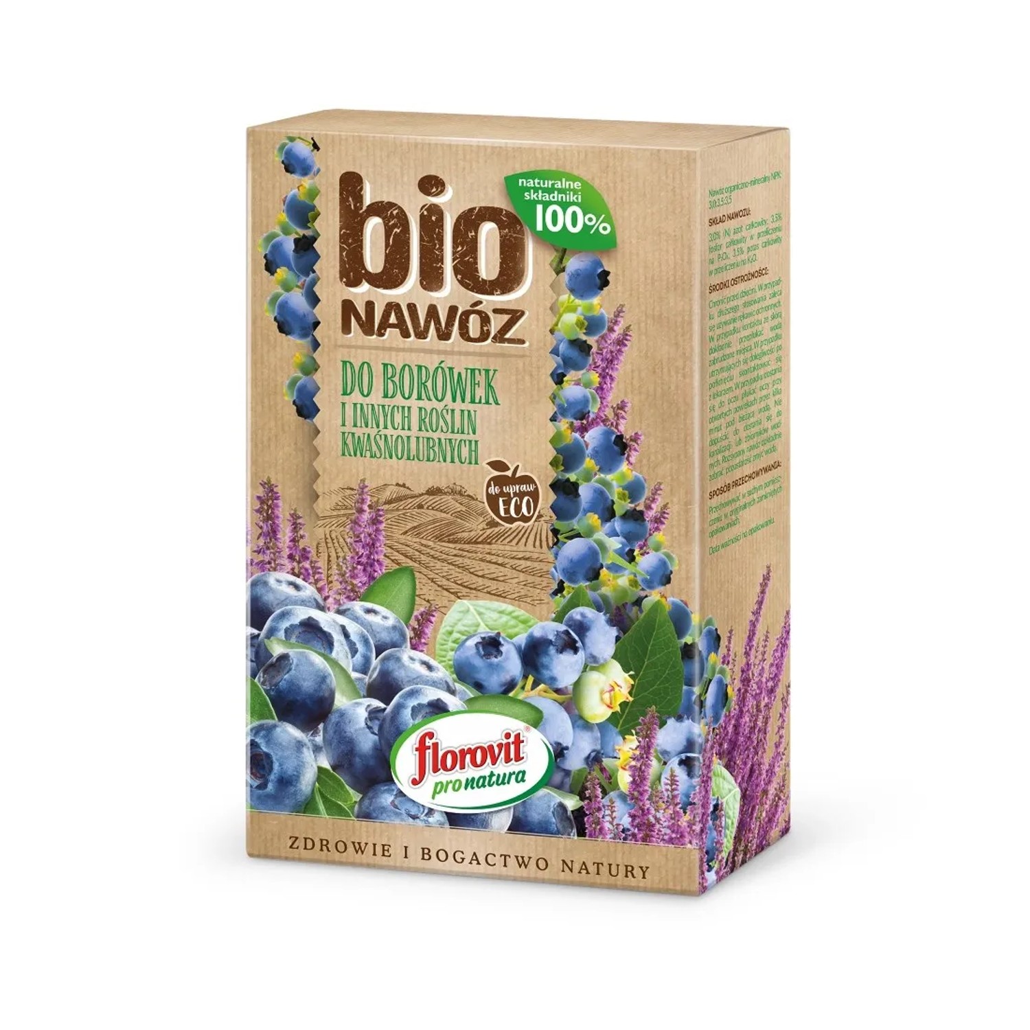 Florovit BIO do borówek 700 g.