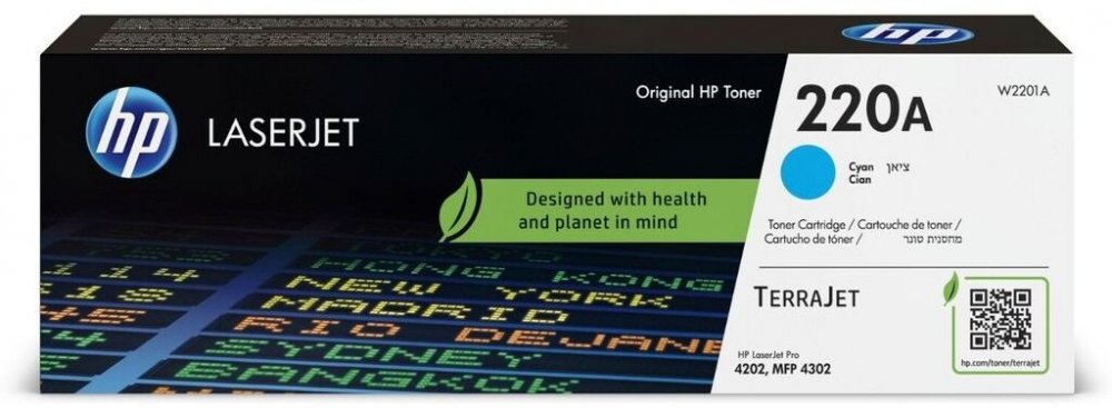 Toner HP 220A (W2201A), 1800 stron, cyan (błękitny)