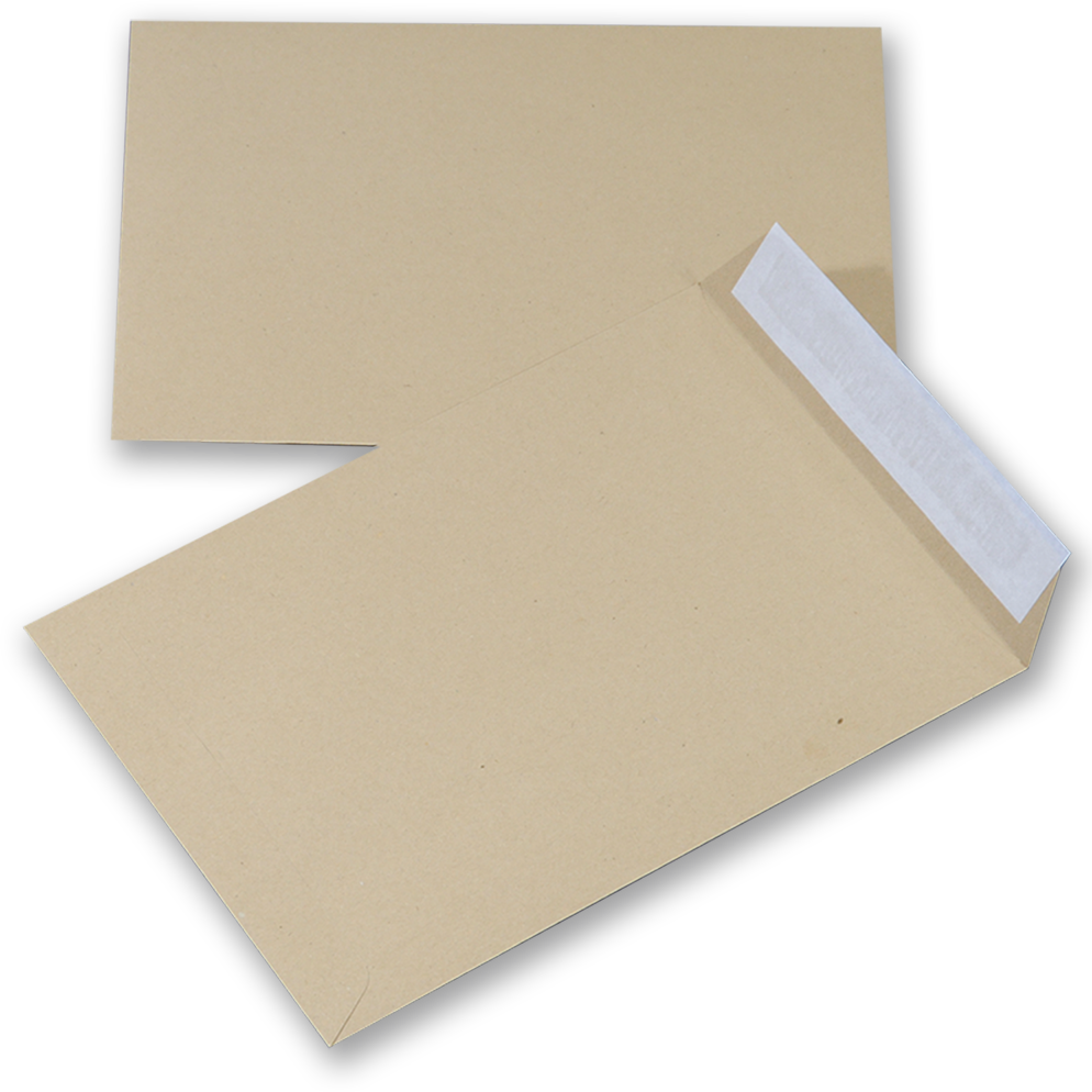 Koperta standardowa NC, C4, z paskiem HK, 250 sztuk, brązowy