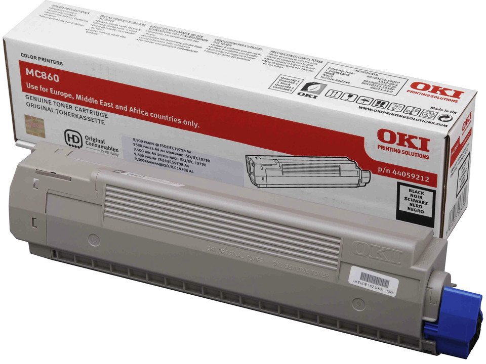 Toner Oki (44059212), 9500 stron, black (czarny)