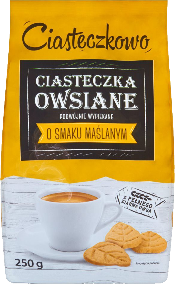 Ciasteczka owsiane Sante Ciasteczkowo, maślane, 250g