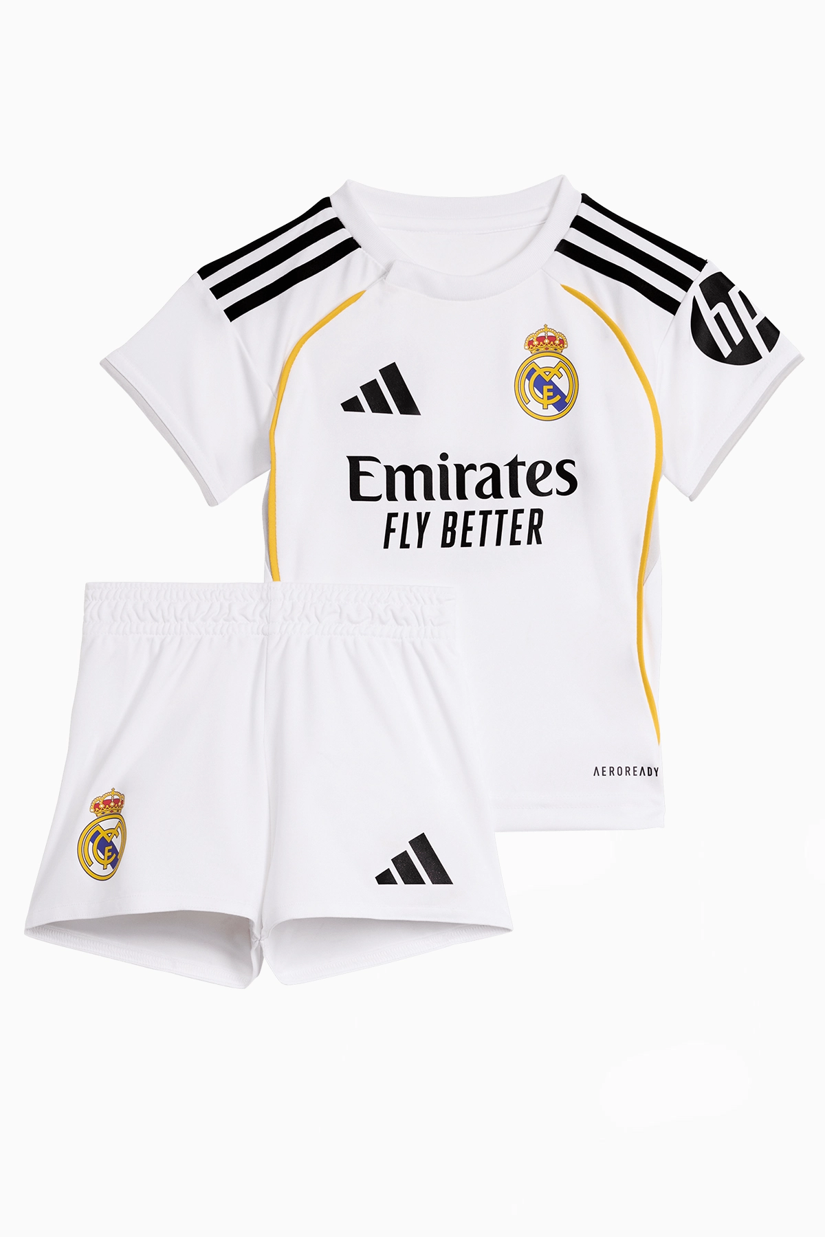 Komplet adidas Real Madryt 25/26 Domowy Małe Dzieci - Biały