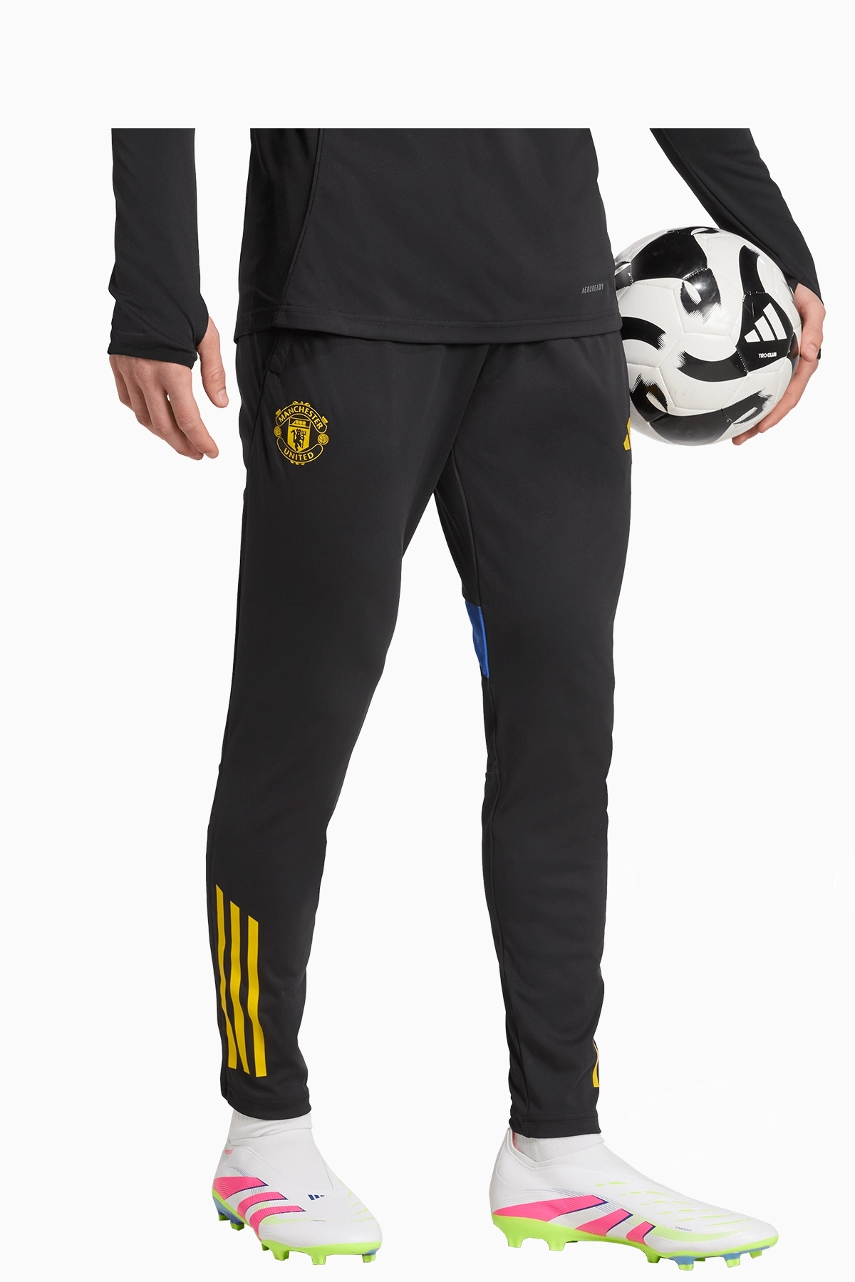 Spodnie adidas Manchester United 25/26 Competition Training - Czarny
