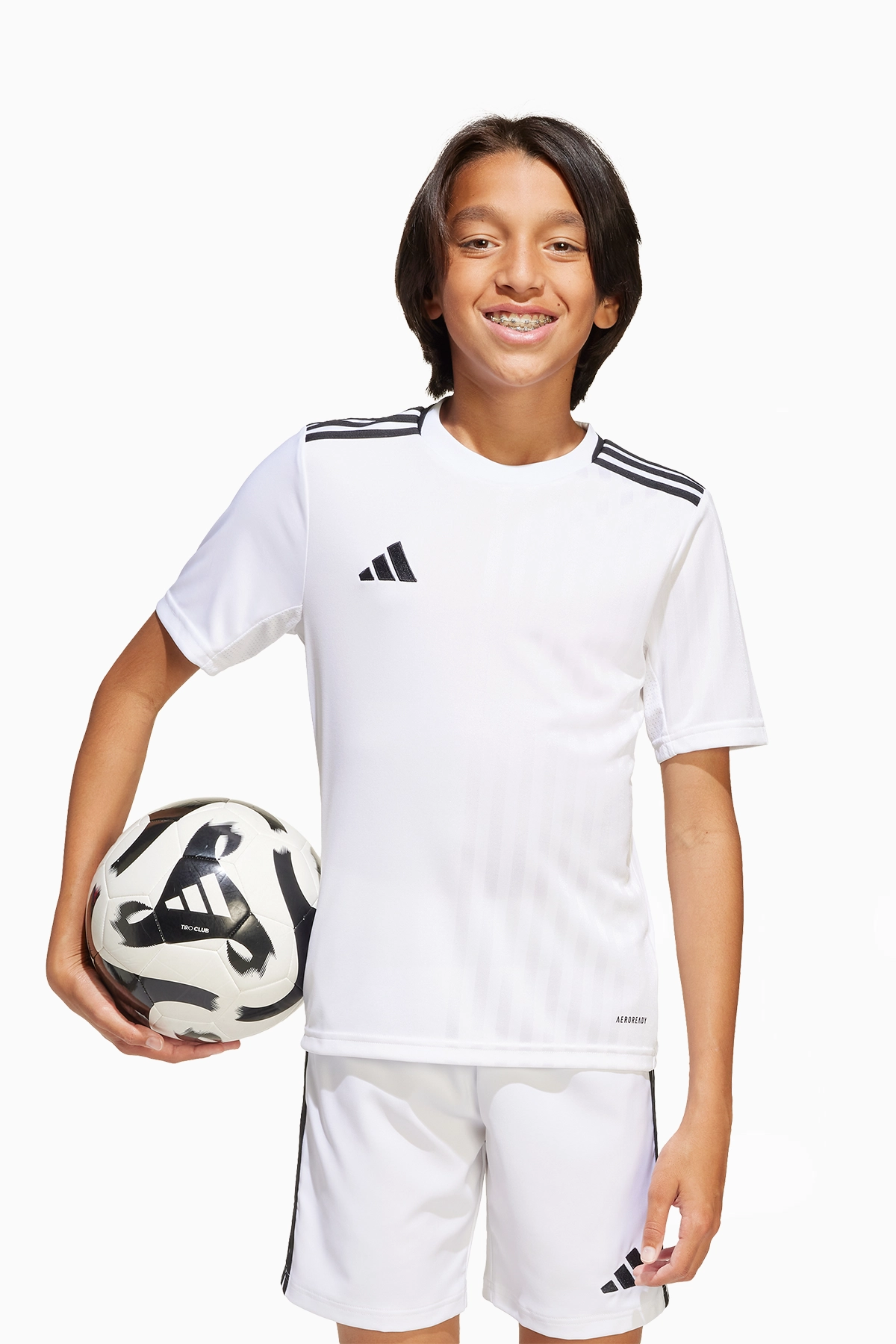 Koszulka adidas Campeon 25 Junior - Biały