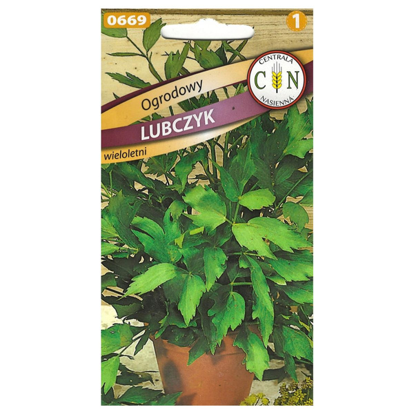 Nasiona Lubczyk ogrodowy 0,2g siew VIII wieloletnia