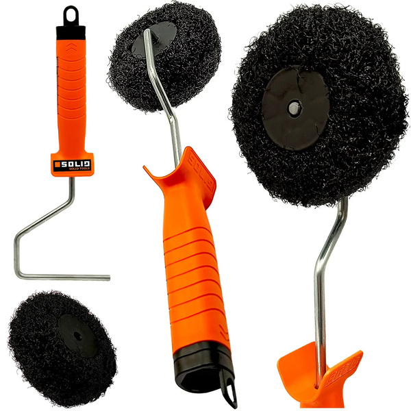 Wałek do gładzi narożny SOLID nylon - system click - 36 mm - do spoinowania