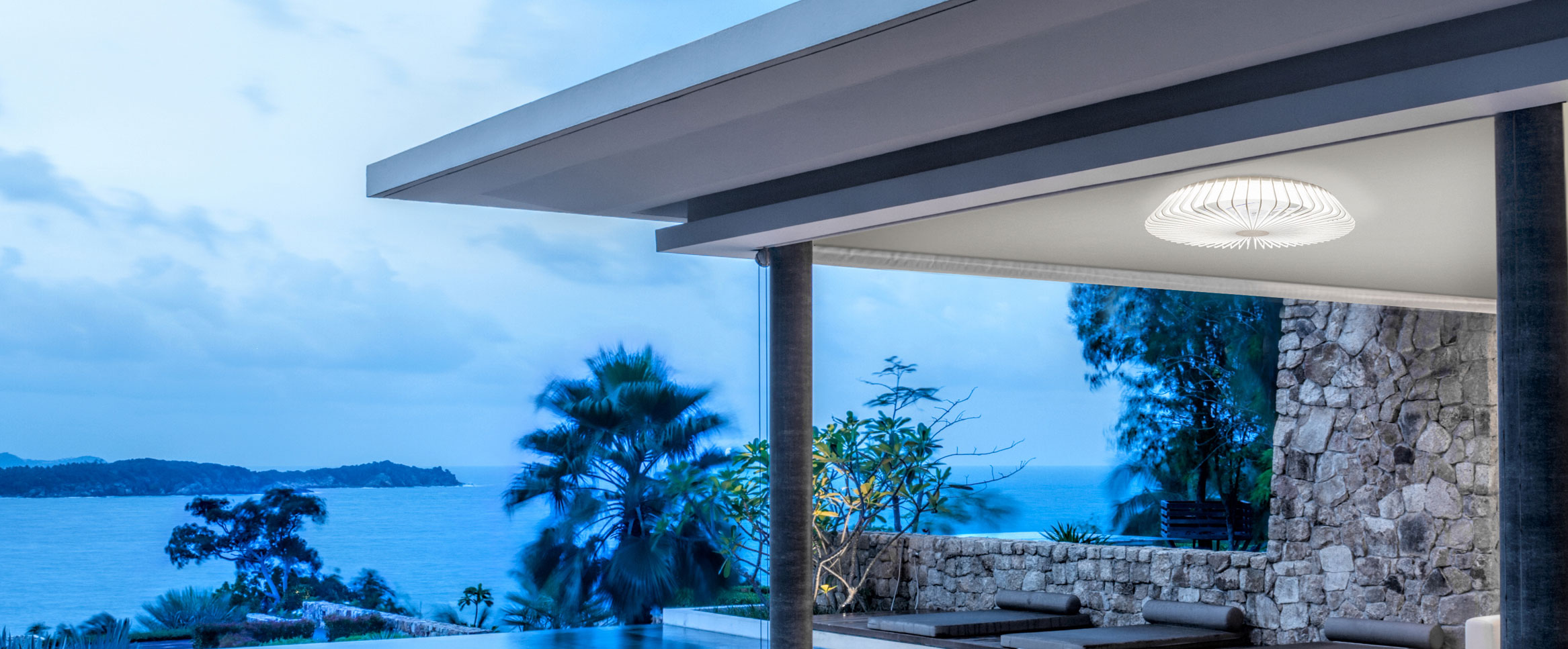 Mantra Himalaya lampa podsufitowa 1x70W LED z wentylatorem biały 7120 - Wysyłka w 24h