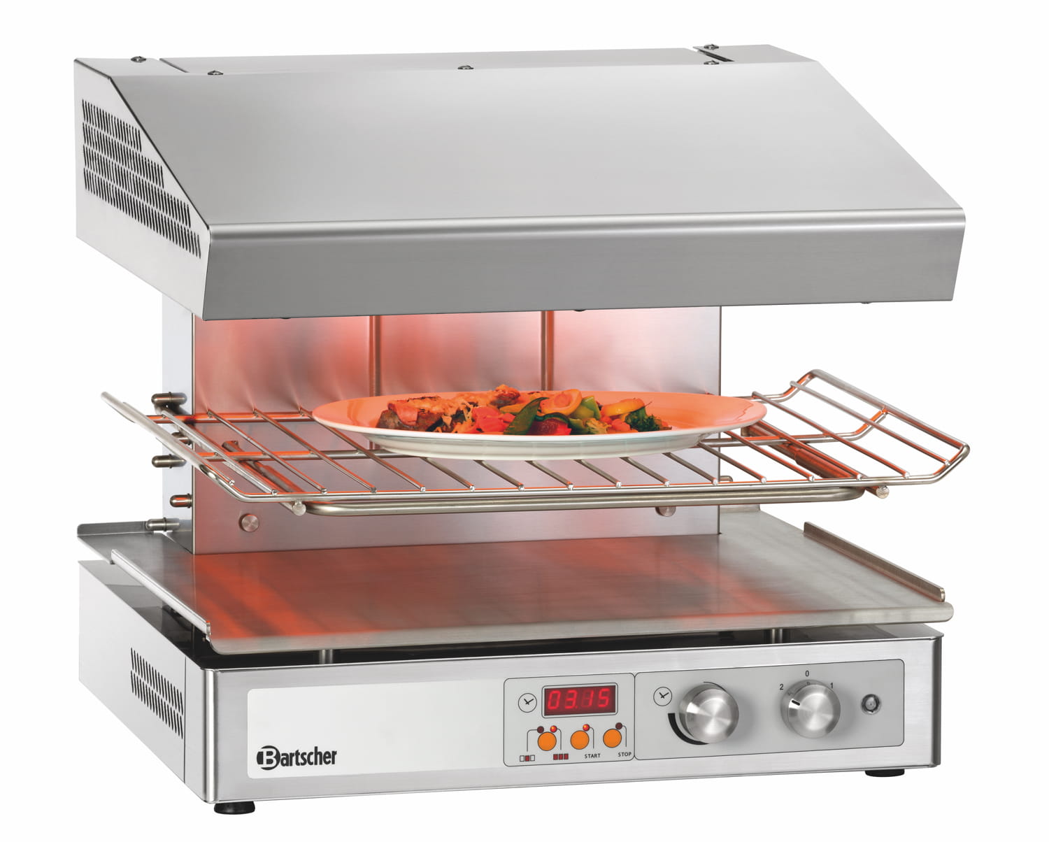 Salamander 2 strefy grzewcze 400V Bartscher