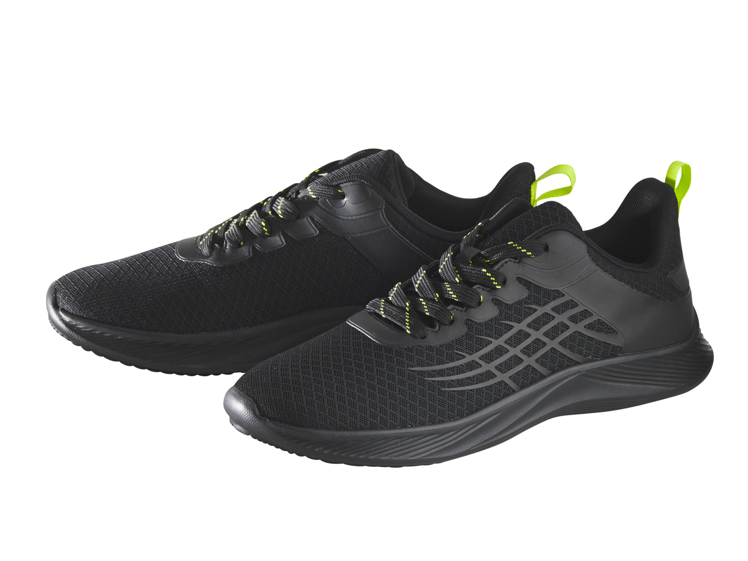 Crivit Obuwie męskie sportowe z siateczkową cholewką Czarny, 44