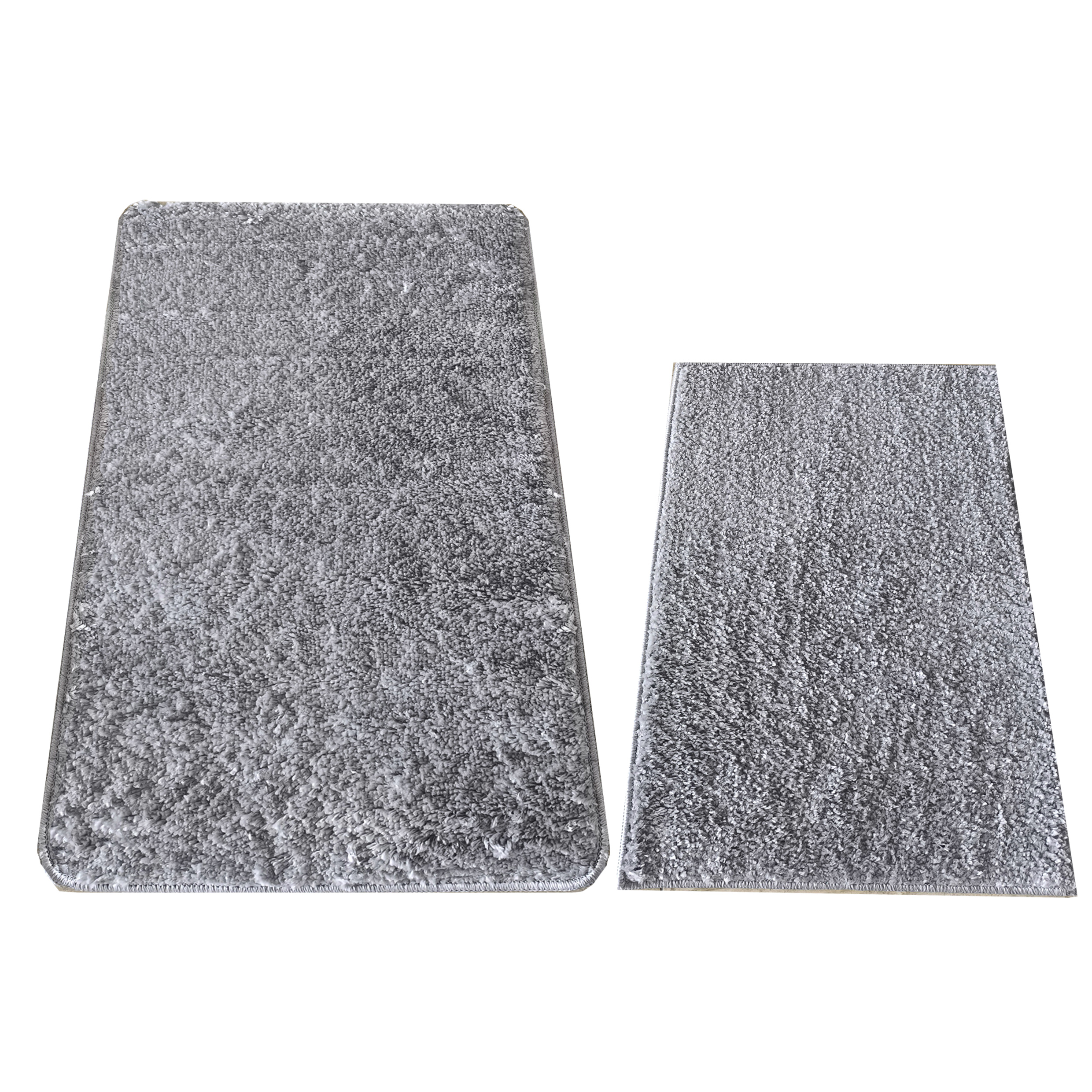 Zestaw dwóch Dywaników Antypoślizgowych Kamel - Szary Soft