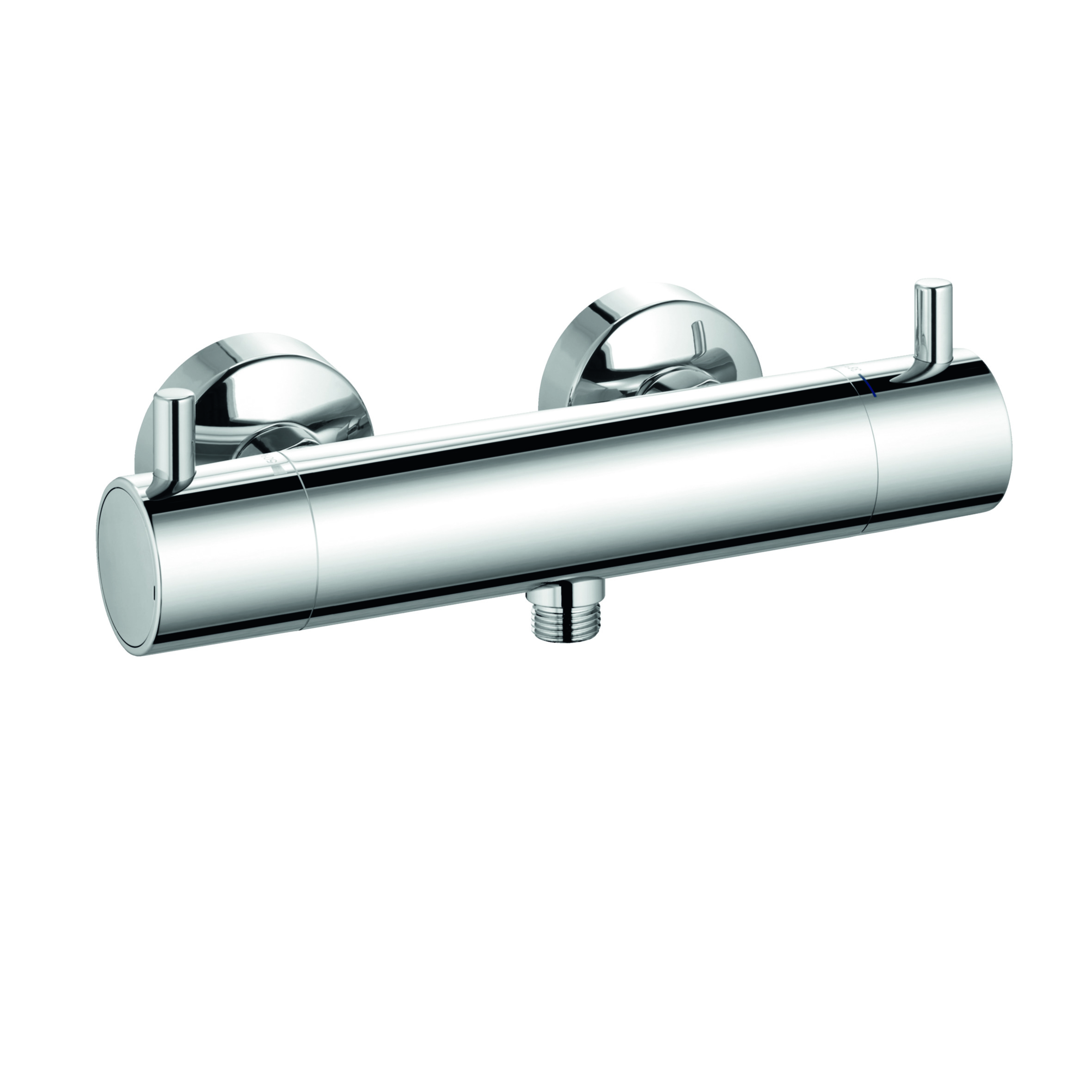 Darmowa Dostawa - Bateria prysznicowa ścienna termostatyczna chrom Kludi Bozz 352030538