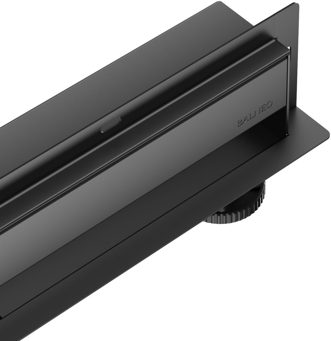 Darmowa Dostawa - Odpływ prysznicowy 60 cm czarny Balneo W-Drain Next A03010201021