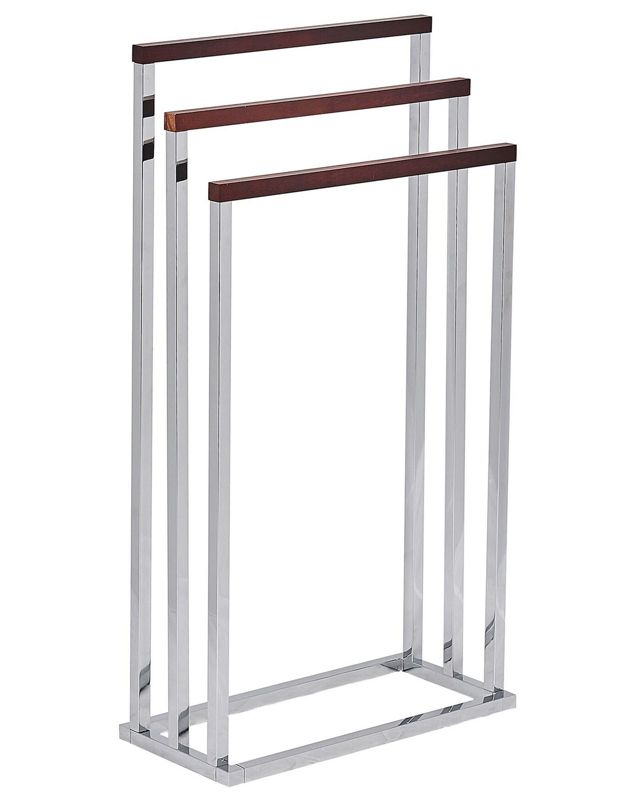 Stojak na ręczniki Charras Metal Srebrny 1 szt.