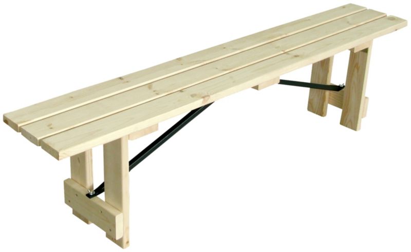 Ława ogrodowa składana Complex 29x170x/43 cm, suszona, 1 szt.