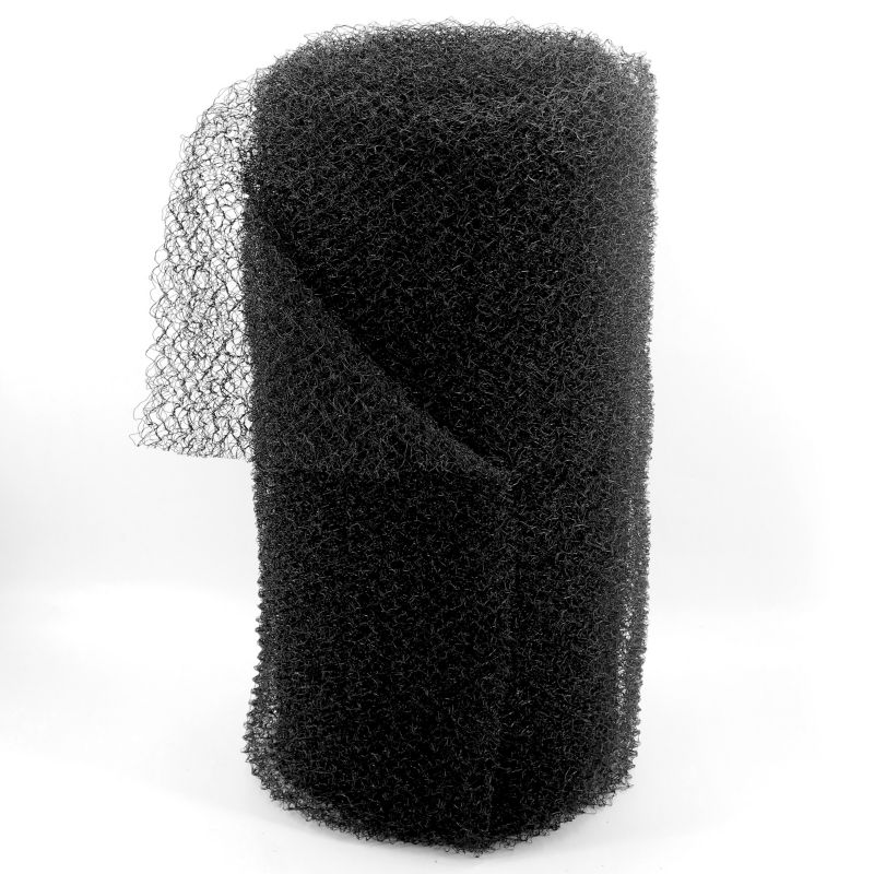 Mata bankowa Aquagart 18m x 1m grubość 20mm Uv Stabil Czarna mata bankowa 1 szt