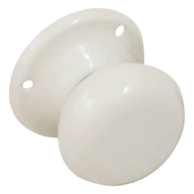 Gałka stała biała prosta