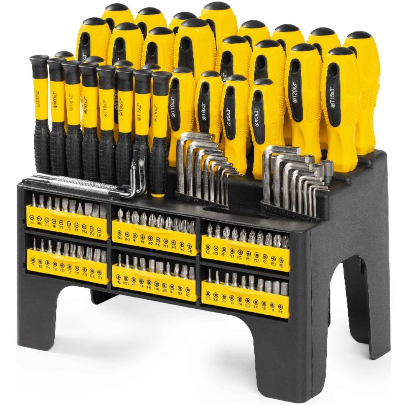 Wkrętaki Fieldmann FDS 5009-116 Zestaw Śrubokrętów Bitów 116 Elementów Imbusy Torxy 1szt