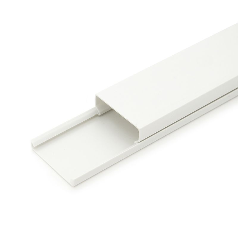 Korytko kablowe CanaLux CNL-C-40016-64, kanał elektroinstalacyjny 40x16mm z pokrywą 128 mb, białe, 64 szt.