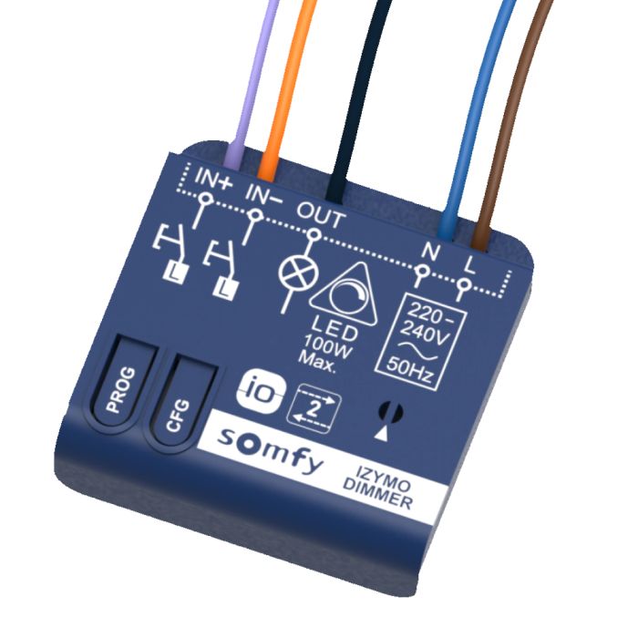Nadajnik Somfy Izymo Dimmer io On/Off z funkcją ściemniania 1szt.