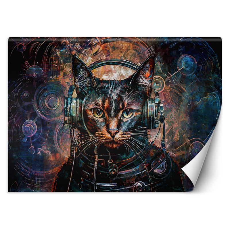 Fototapeta Feeby Futurystyczny kot Abstrakcja 250x175 1 szt
